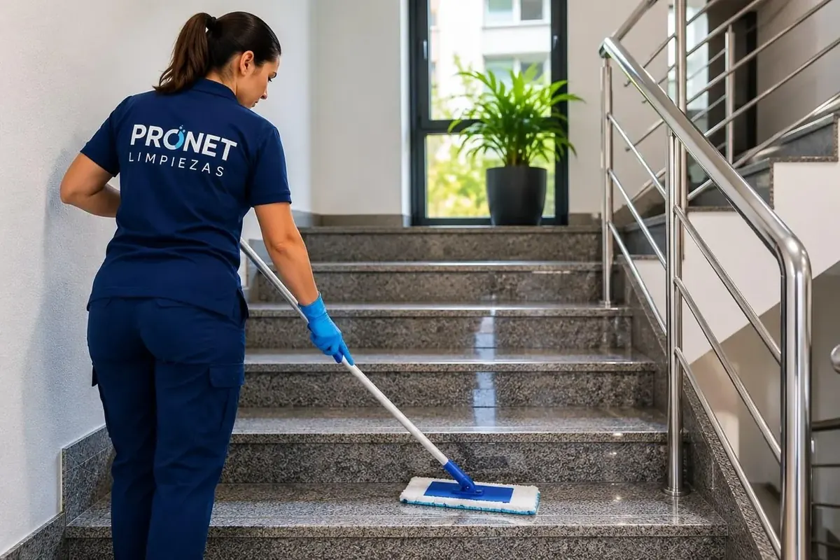 Limpieza de escaleras en Terrassa Limpieza de escaleras y portales en Terrassa